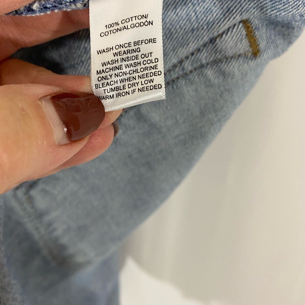 Loft Distressed Denim Shorts - Picture 6 of 6